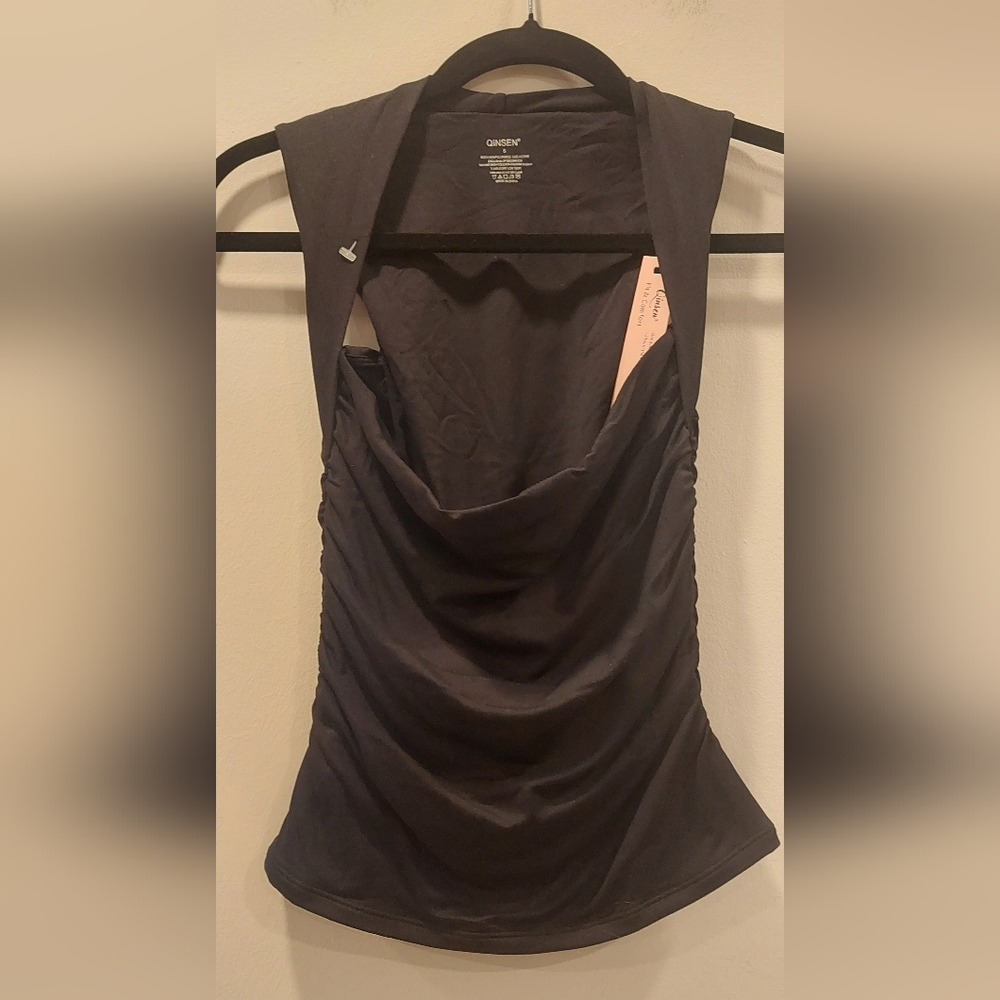 Chic Dark Gray Tank Top by Express